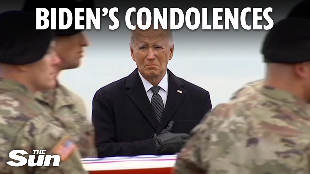 Biden witnesses return of US soldiers killed in Iran-backed drone attack