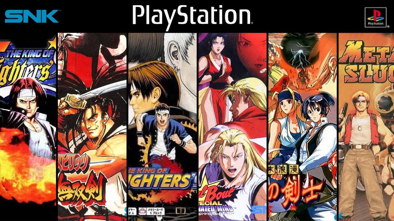 SNK Games for PS1