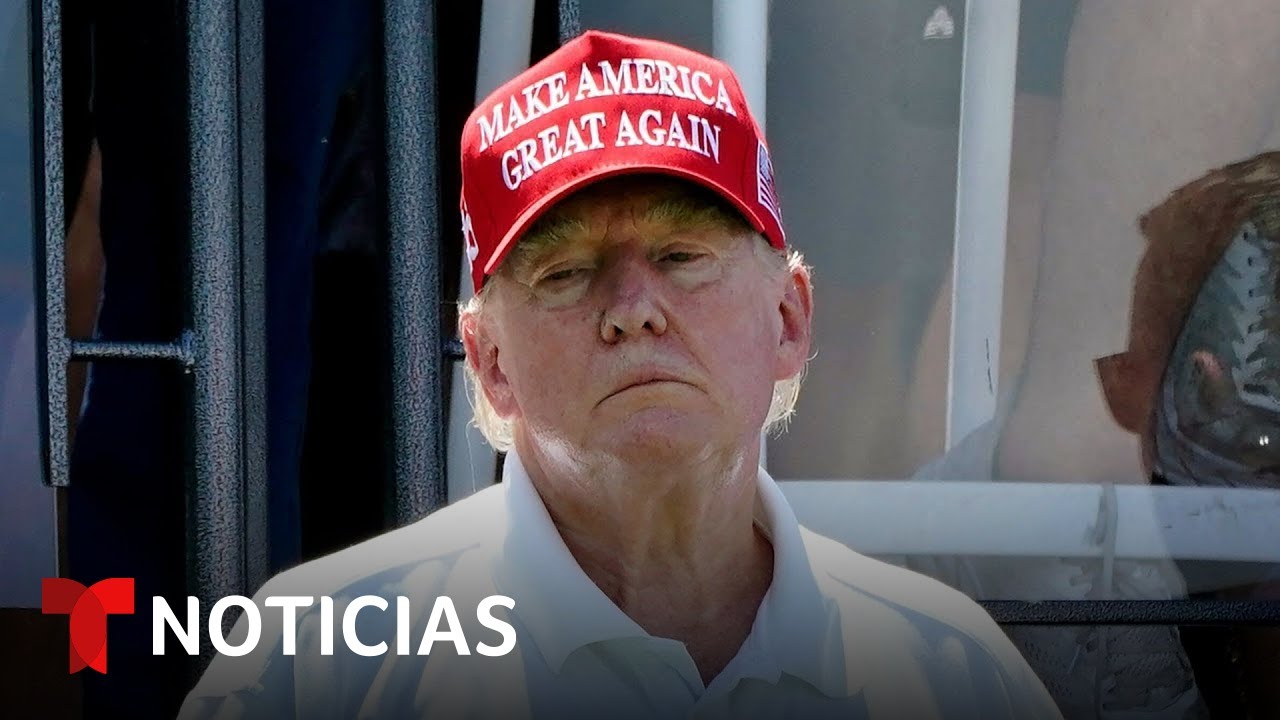 Trump ataca imputaci&oacute;n por presunta interferencia electoral | Noticias Telemundo