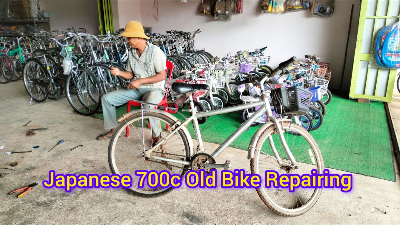 700c Old Japanese Bicycle Restoration 2026 | Complete Repair from Rust to Ride.