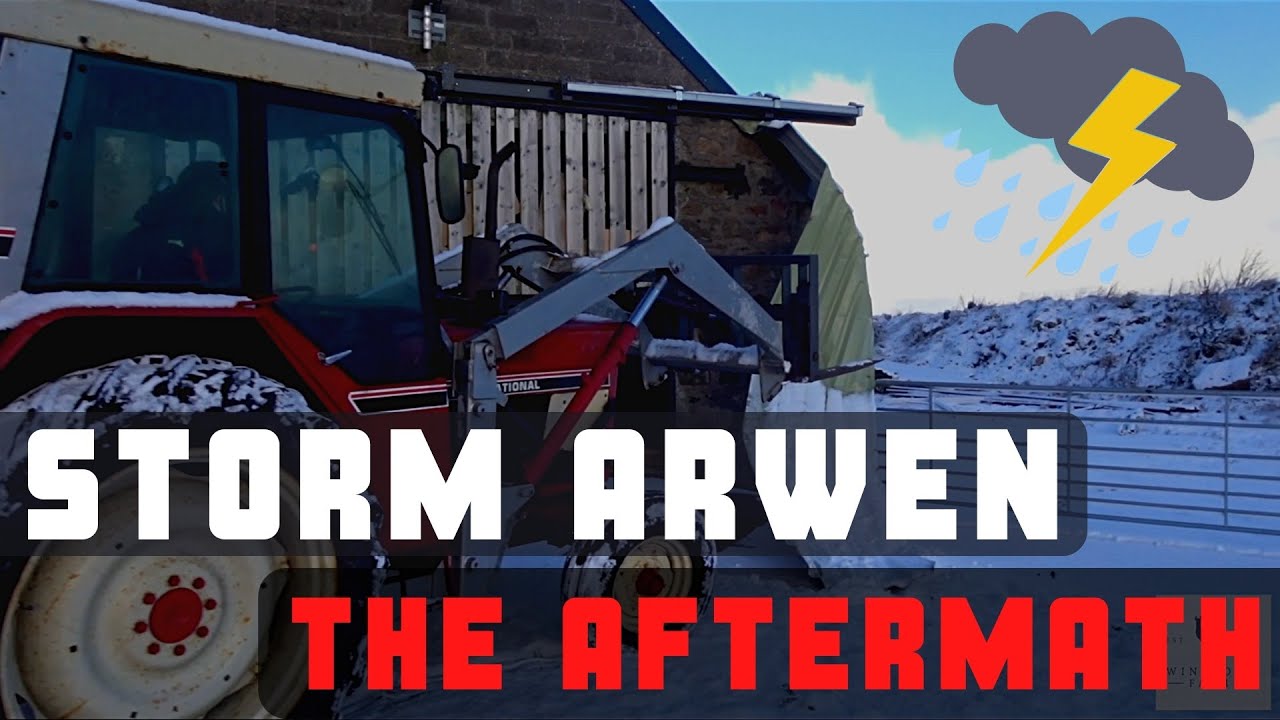 Storm Arwen and the Aftermath! - Windfold Farm - 0112
