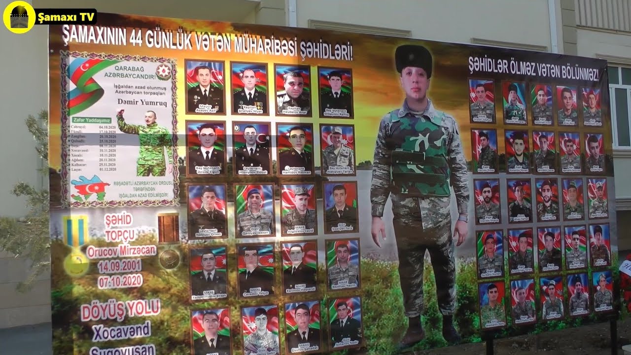 Şamaxı şəhərində şəhid Mirzəcan Orucovun adını daşıyan bulağın açılışı olub