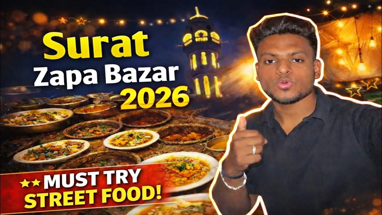 SURAT ZAPA BAZAR❤️ AND RANDER BAZAR 😍 || NIGHT MARKET😮 || RAMDAN 🌙