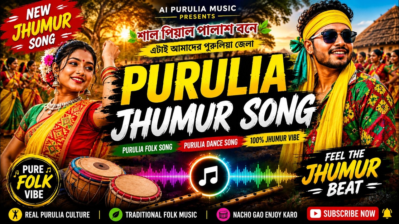 Purulia Jhumur Song | Purulia Folk Song | Purulia Dance Song | Ai Purulia Music | #aipuruliamusic