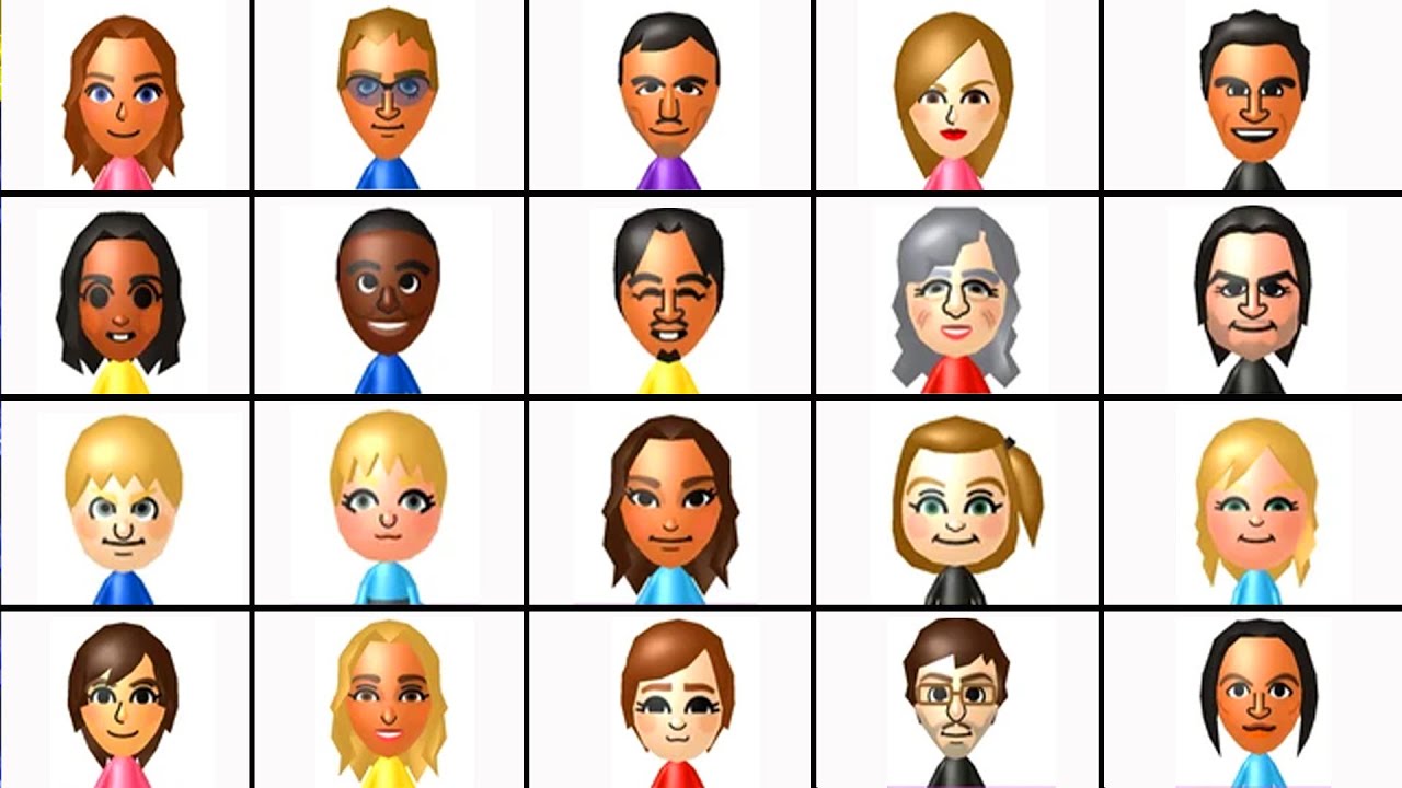 Wii Party U - All Mii Master Characters
