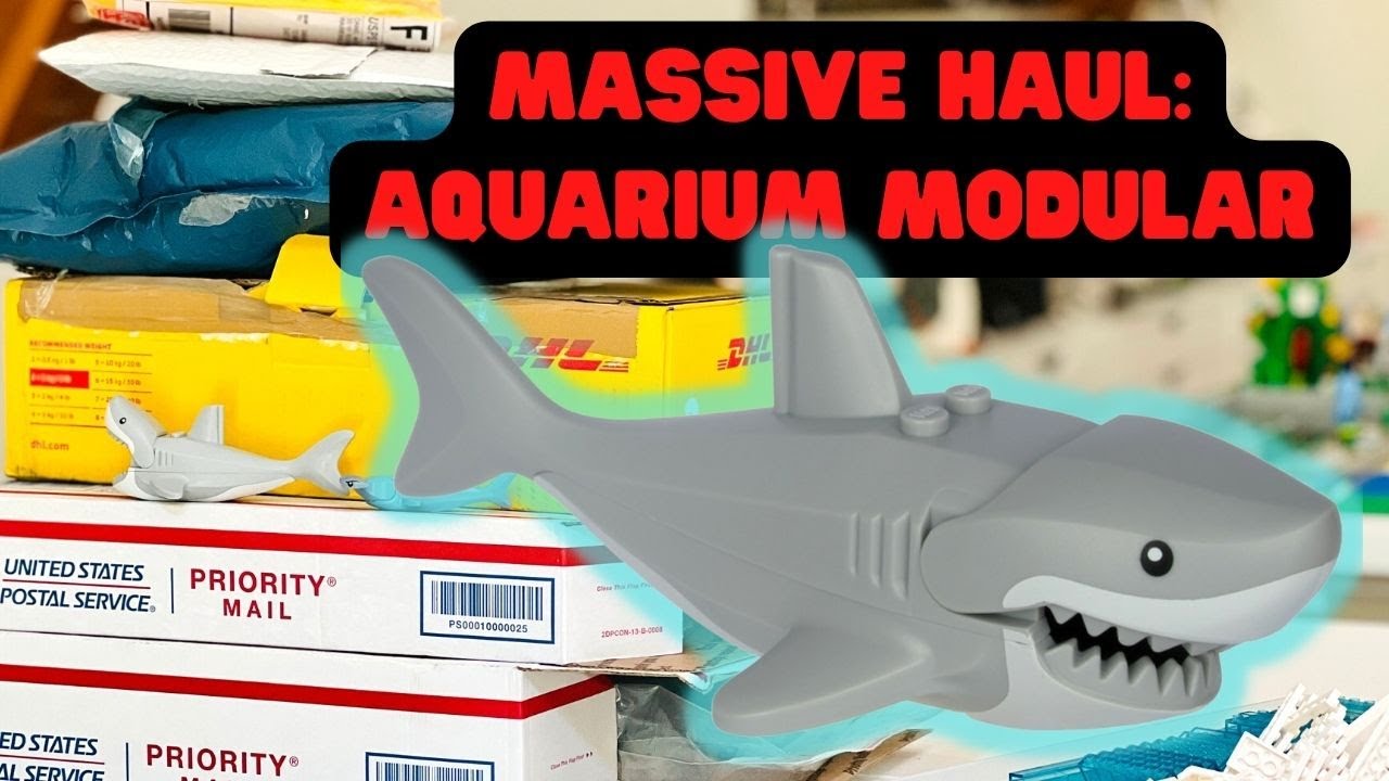 LEGO Bricklink Haul for the Custom Aquarium Modular