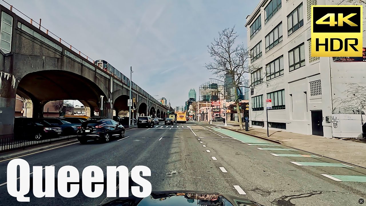 NYC Driving-Queens-Midtown Tunnel, Long Island Expressway and Queens Boulevard