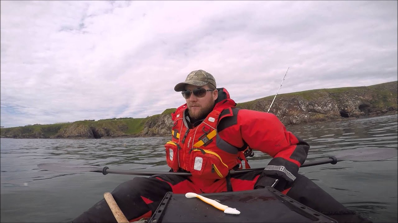 UK Scotland Kayak Fishing Cove Bay Aberdeen 11 06 15