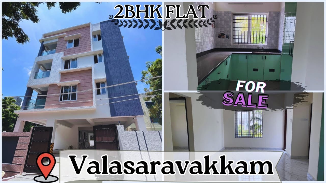 🎉Premium 2BHK Flat for Sale in Valasaravakkam | Best Price in Chennai💥