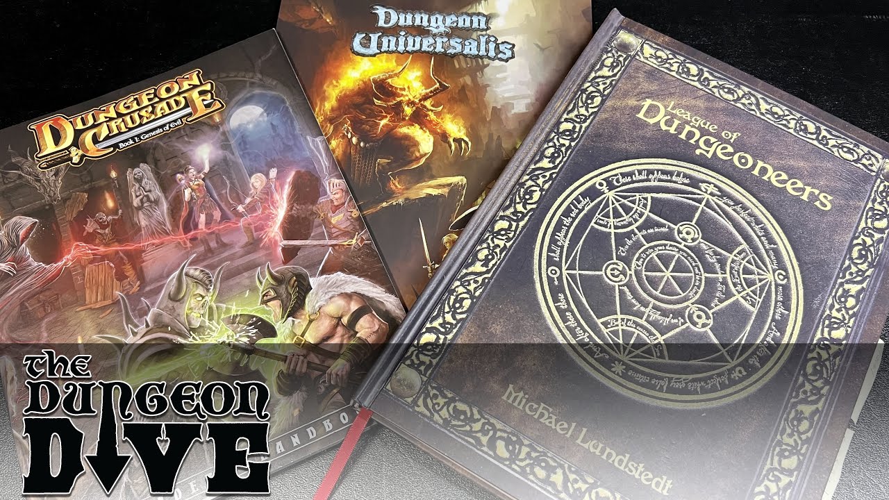 The Ultimate Showdown - Dungeon Crusade, League of Dungeoneers and Dungeon Universalis