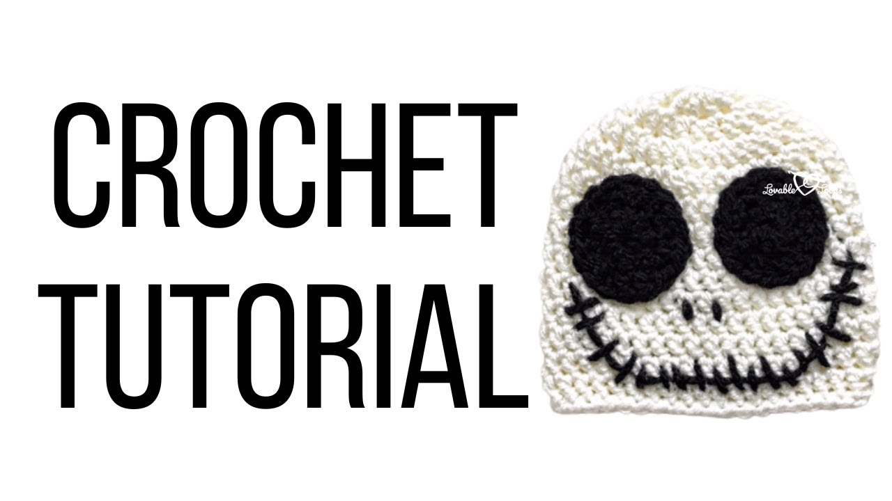 Crochet Skeleton Hat (child size)