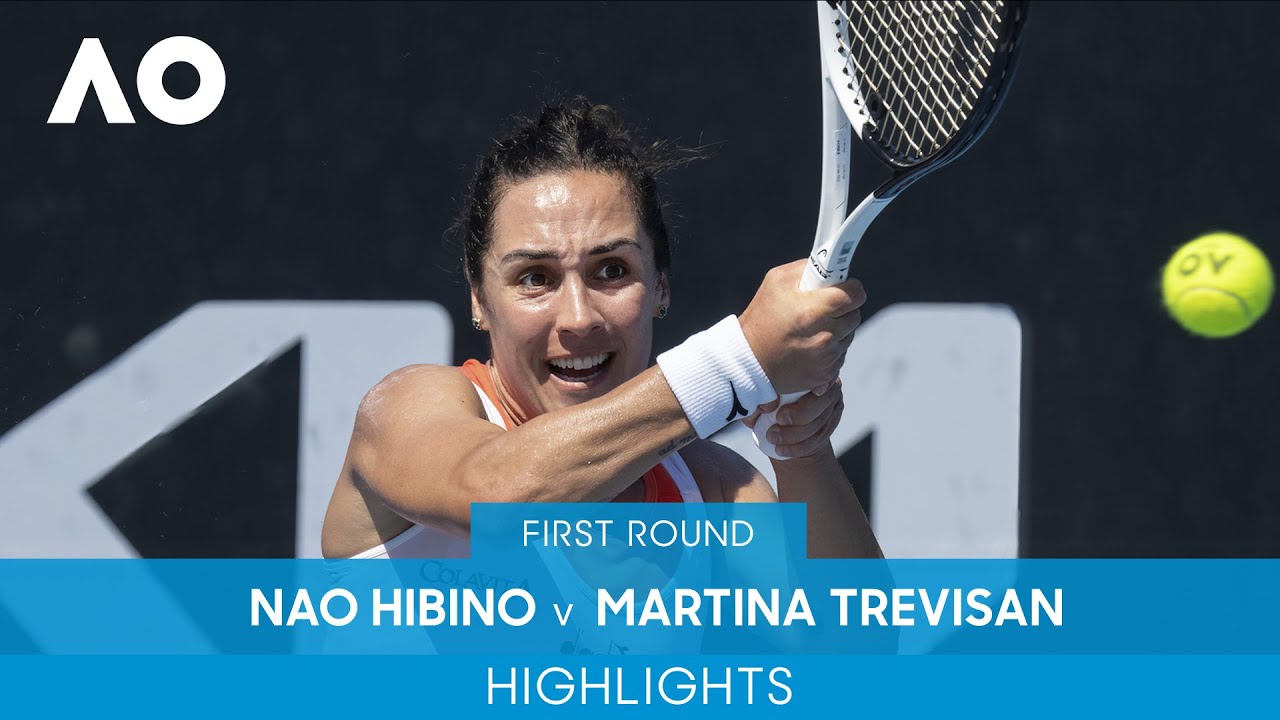 Nao Hibino v Martina Trevisan Highlights (1R) | Australian Open 2022