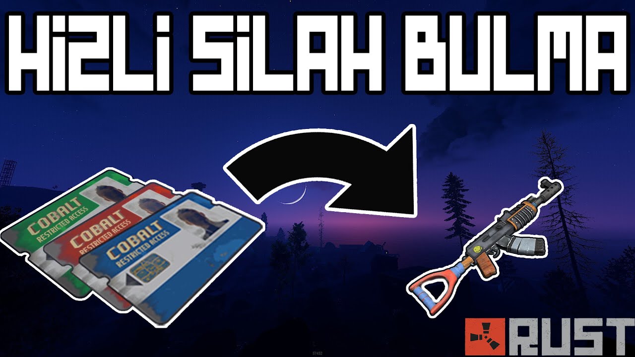 SİLAH BULMA + LOOT REHBERİ / RUST &Ouml;ĞRETİCİ (B&Ouml;L&Uuml;M 2/5)