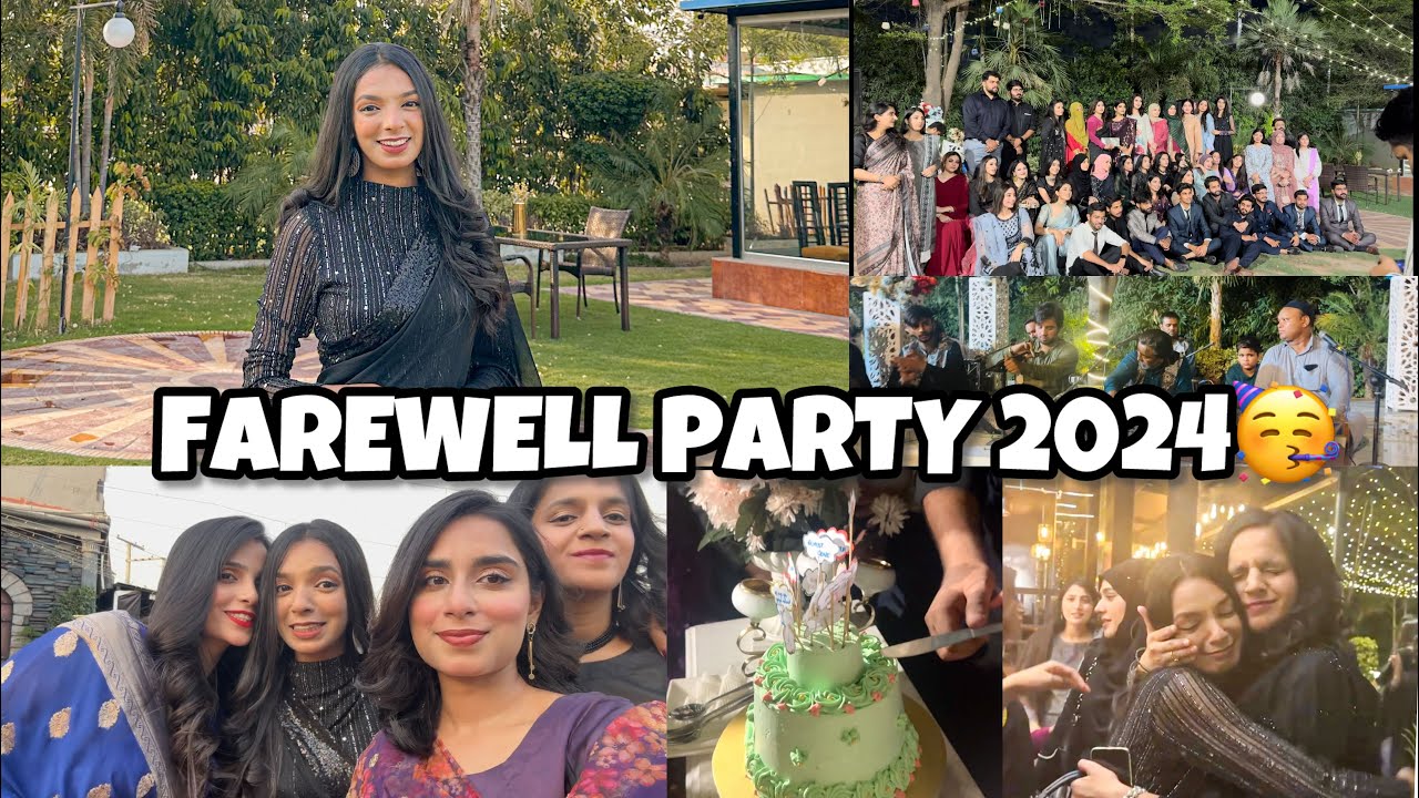 Its a FAREWELL PARTY 🥳🎊 | Last Year Of University ends😭