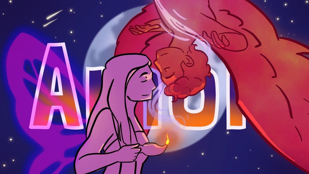 Cupido y psique (¿mitologia romana?) | Archivo Mitologico |
