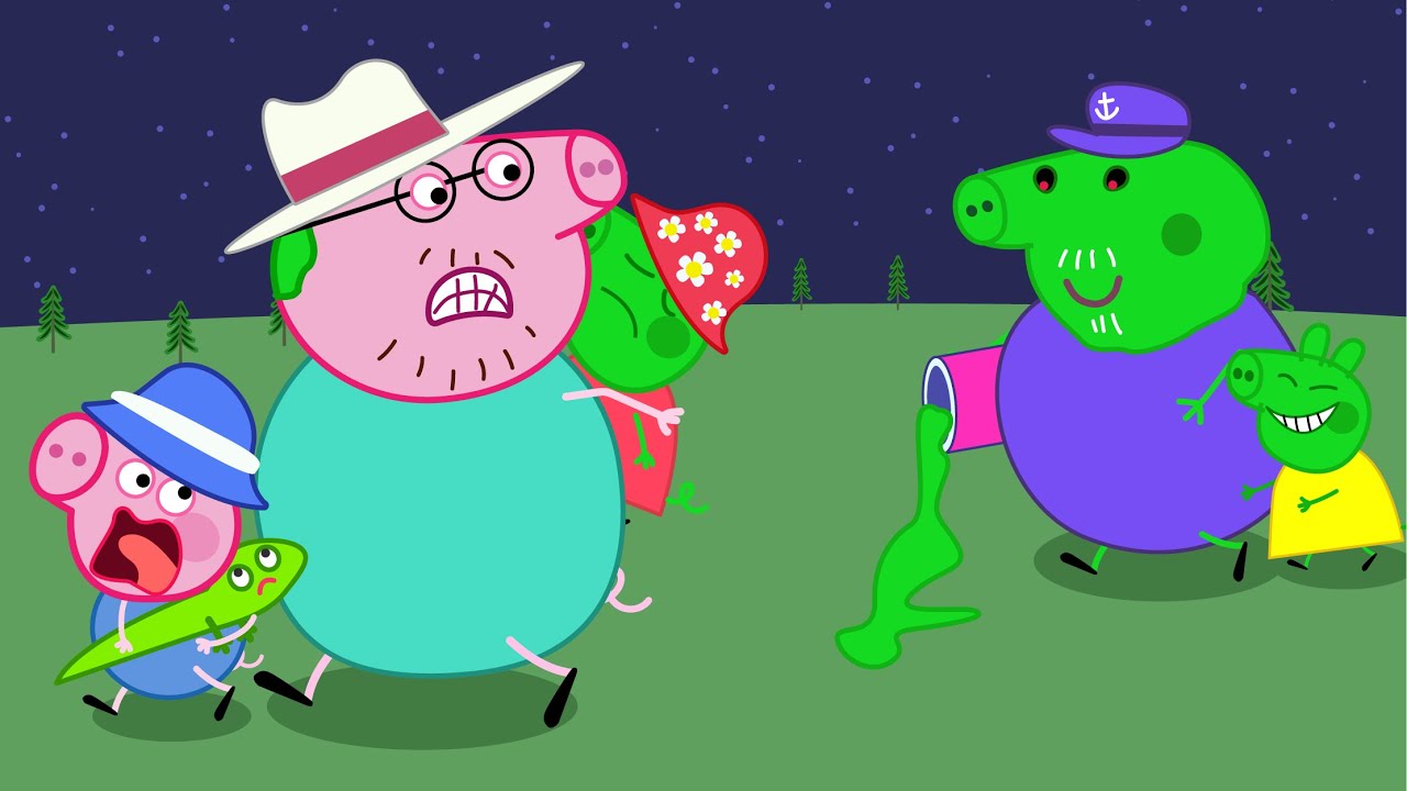 Peppa Pig vs Zombies at the City! ZOMBIES Appear on the Picnic! | Peppa Pig Funny Animation