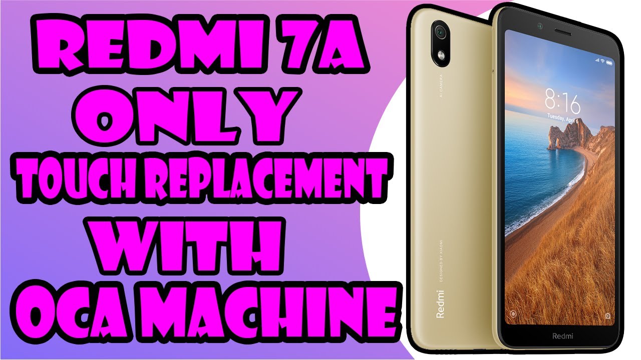 Redmi 7a only touch glass replacement in Tamil