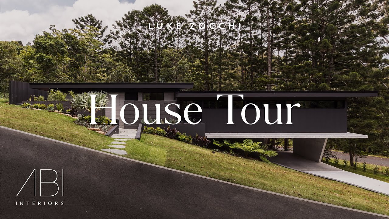 Luke Zocchi’s Home Inspired by Tropical Brutalism