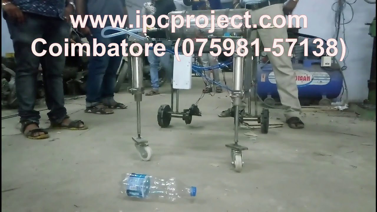 Automatic ground clearance adjustment system for four wheeler / best mechatronics project