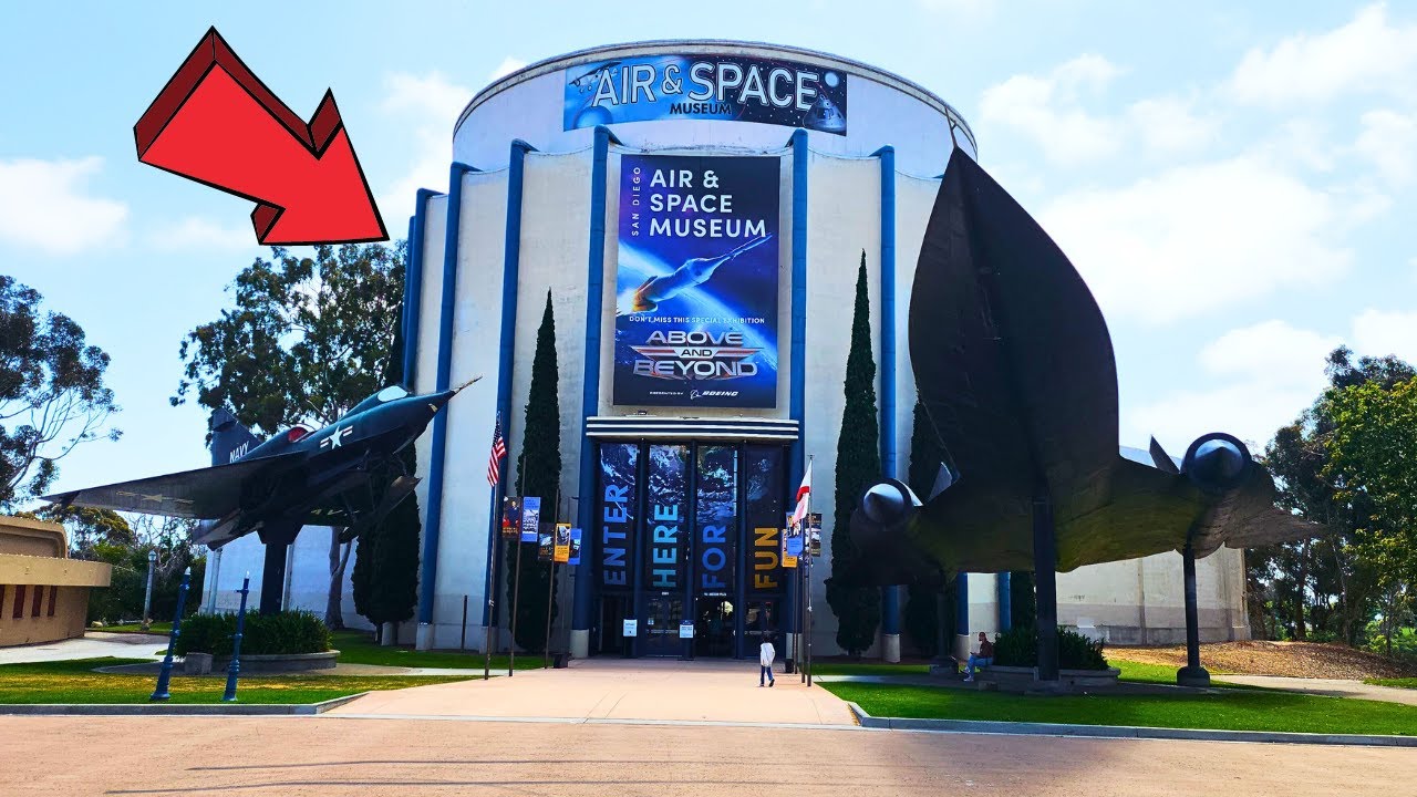 San Diego Air & Space Museum At Balboa Park Full Tour