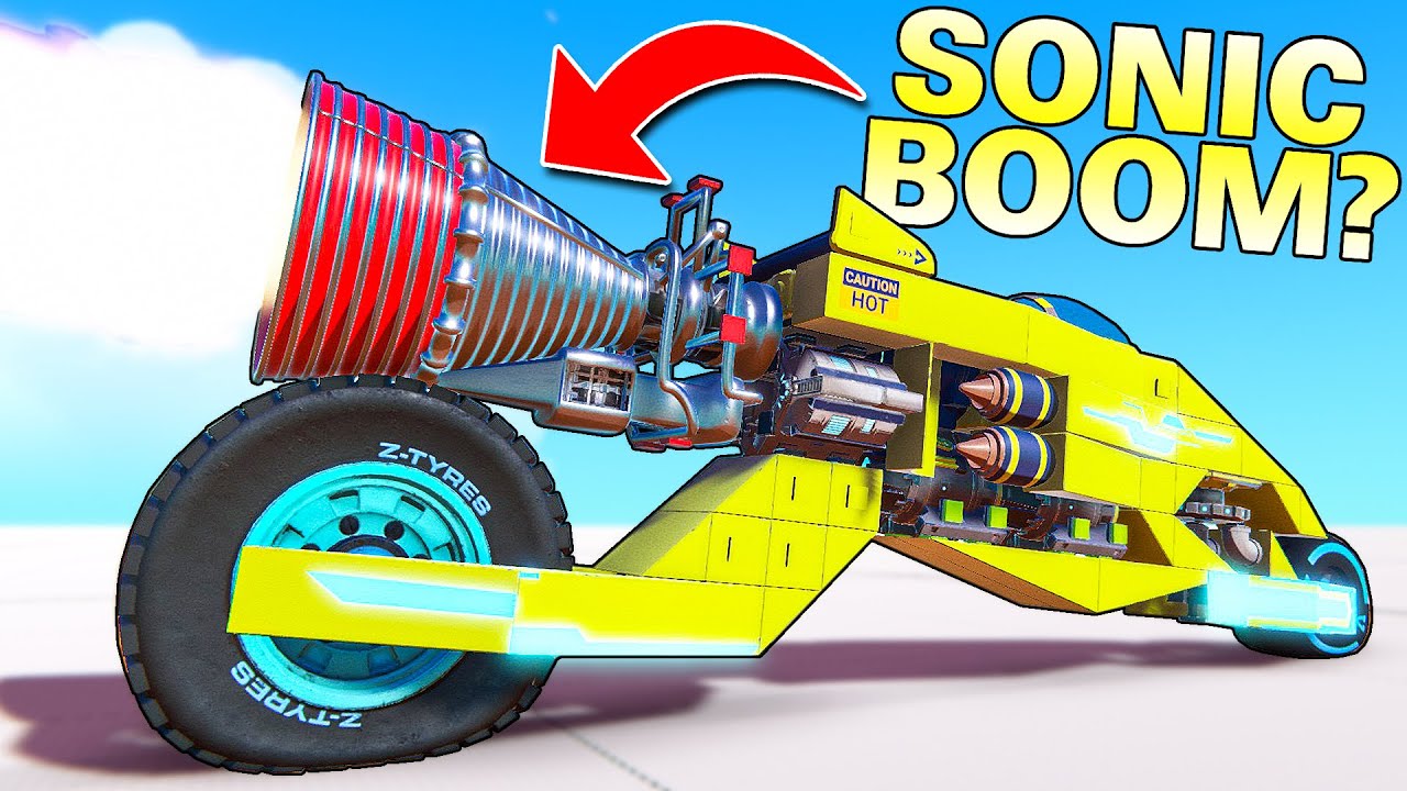 Can This ROCKET-POWERED Motorcycle Break The Sound Barrier?