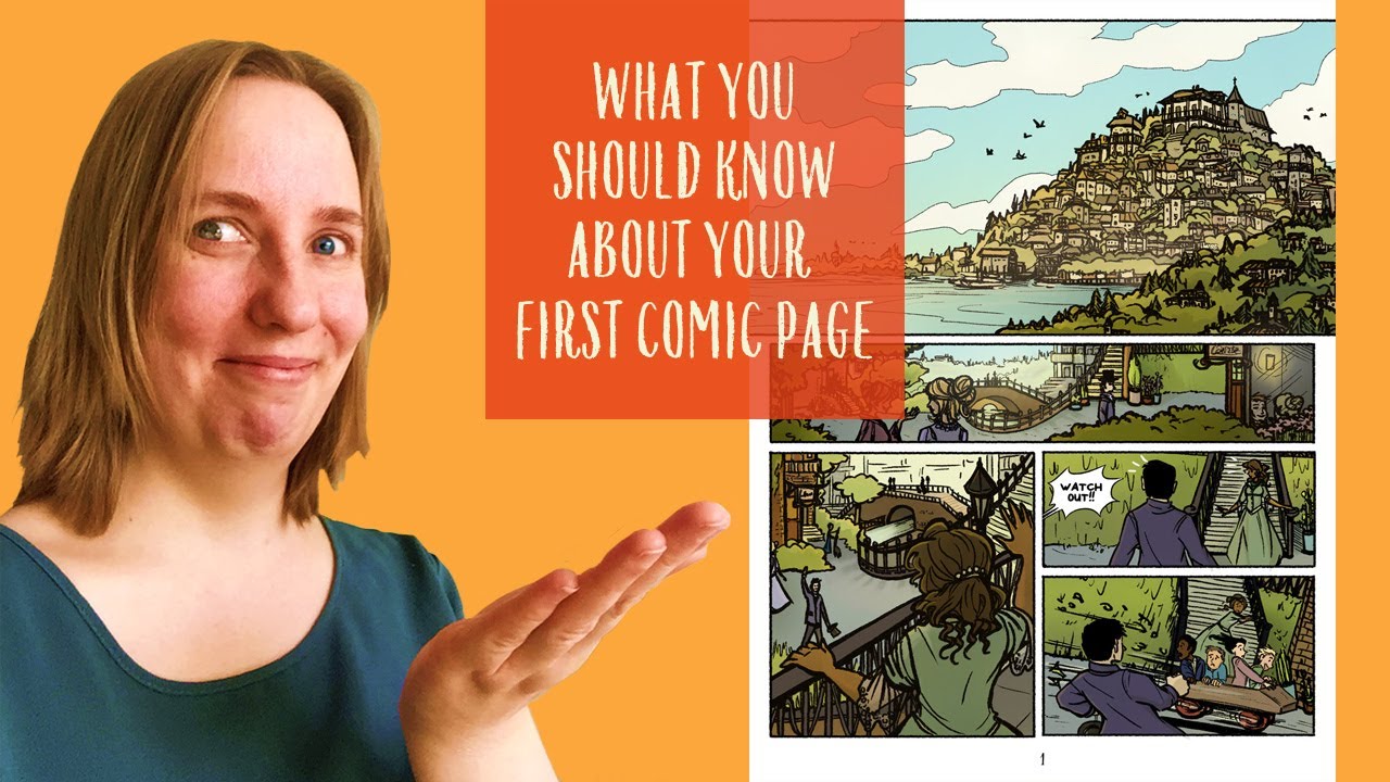 Starting a webcomic - your first comic page