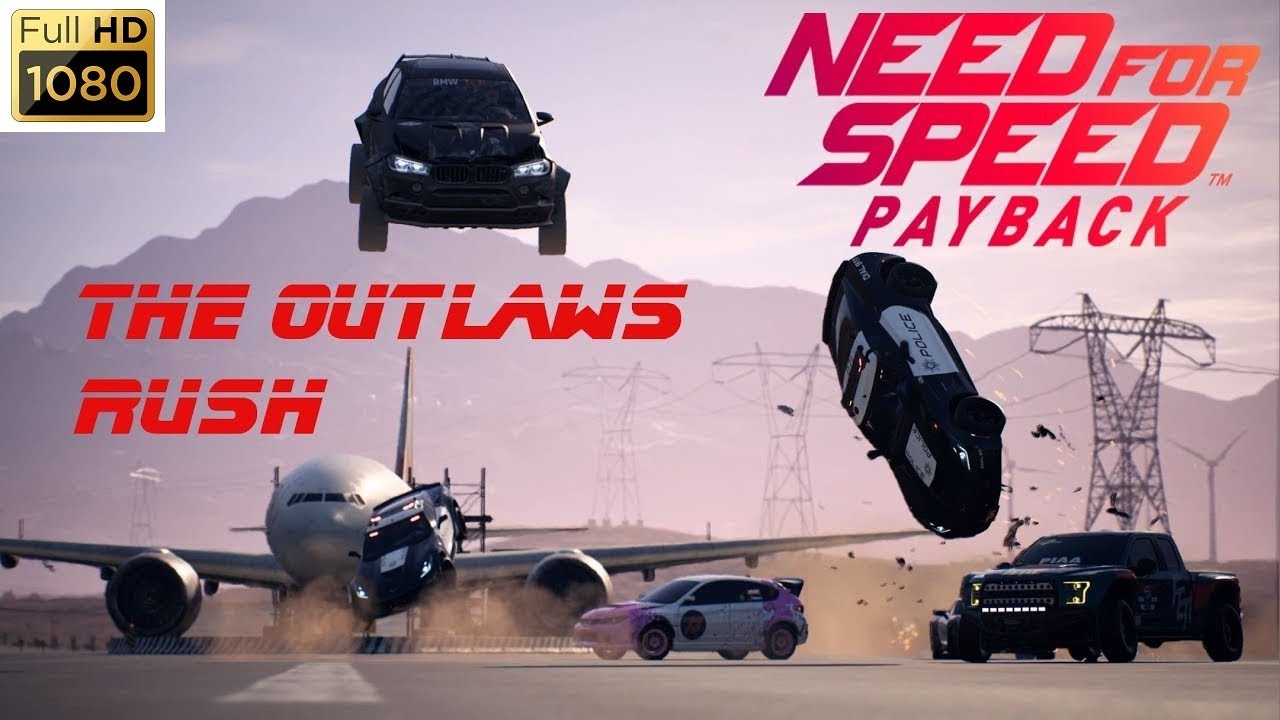 Need For Speed Payback Final Race+Ending Outlaw's Rush With Dodge Charger R/T(Level 299)