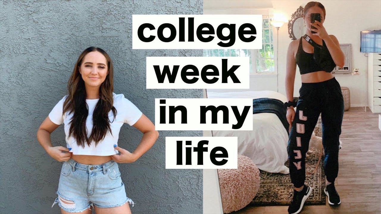 COLLEGE WEEK IN MY LIFE | haul, school tour, emotional break down | Kenzie Elizabeth