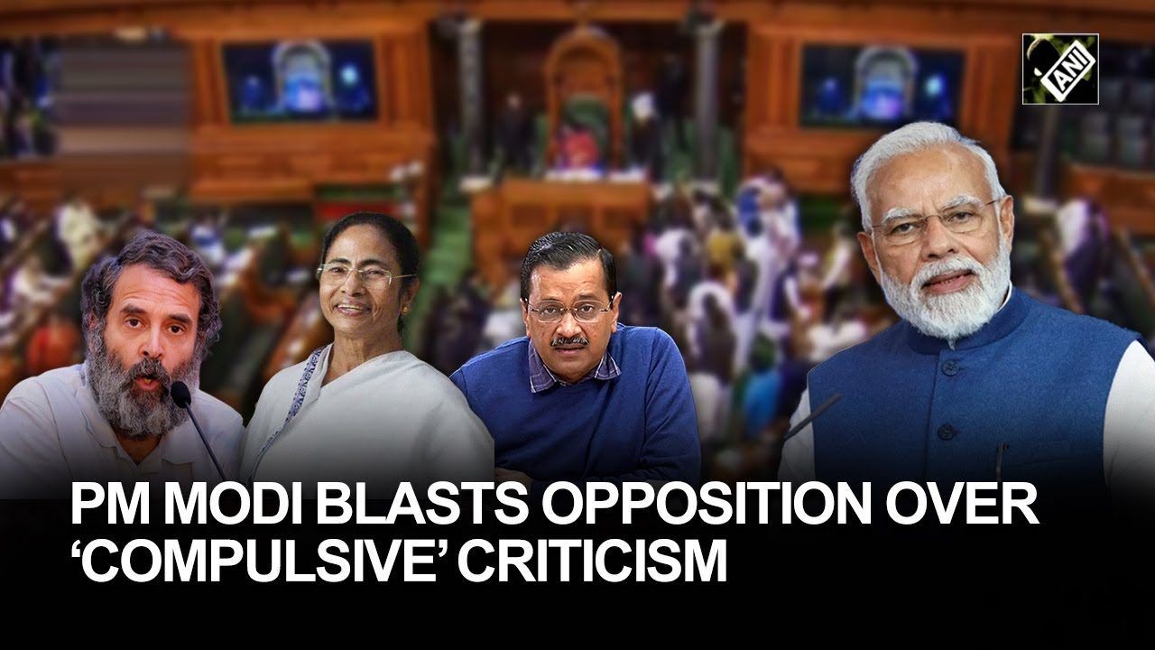 PM Modi lambasts opposition for indulging in ‘compulsive not constructive criticism’