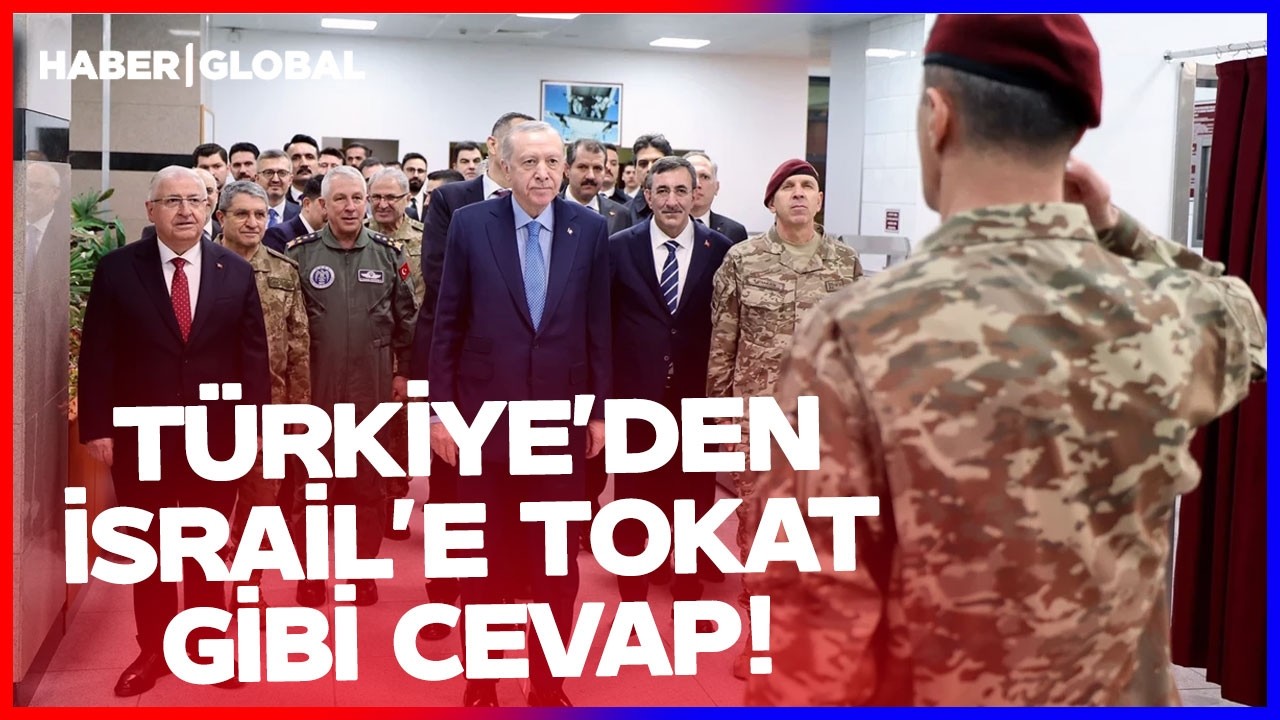 İSRAİL'İN K&Uuml;STAH TEHDİDİNE T&Uuml;RKİYE'DEN TOKAT GİBİ CEVAP!