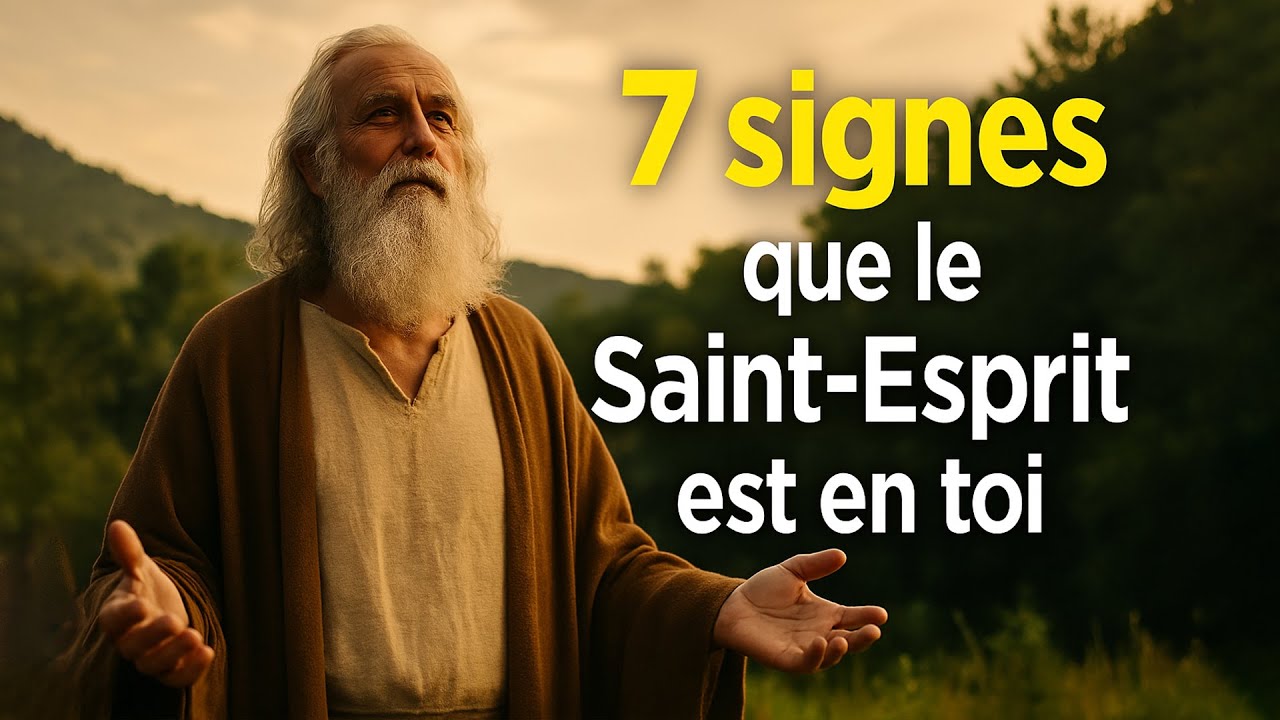 SI TU VOIS CES SIGNES, LE SAINT-ESPRIT TE GUIDE