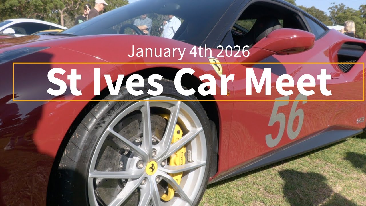St Ives Car meet 4th January '26