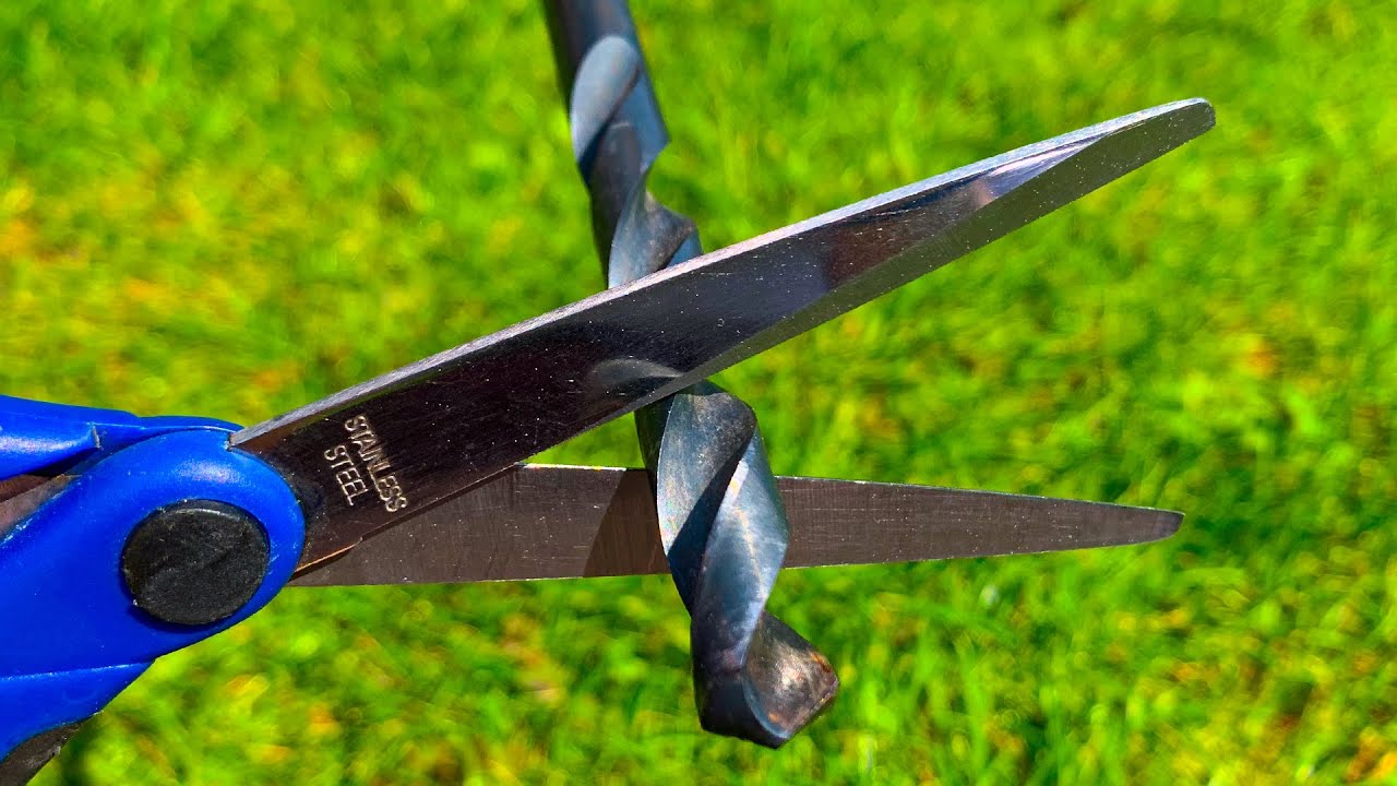How to Sharpen Scissors in 10 Seconds - 6 Amazing and Unexpected Methods