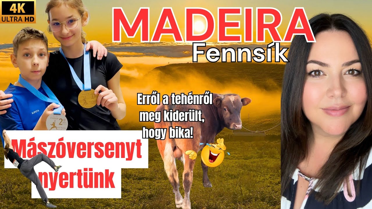 Megtaláltuk a világ végét Madeirán a felhők fölött! Közvetlenül a legszebb naplemente alatt!