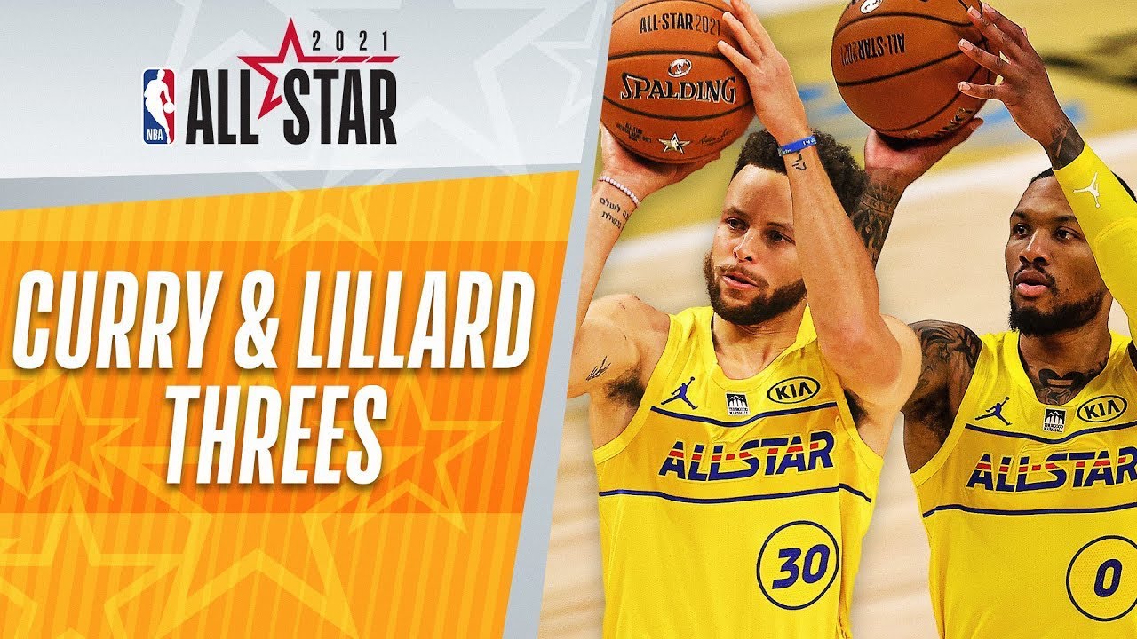2021 NBA All-Star Game: Stephen Curry & Damian Lillard&rsquo;s Logo Range Madness