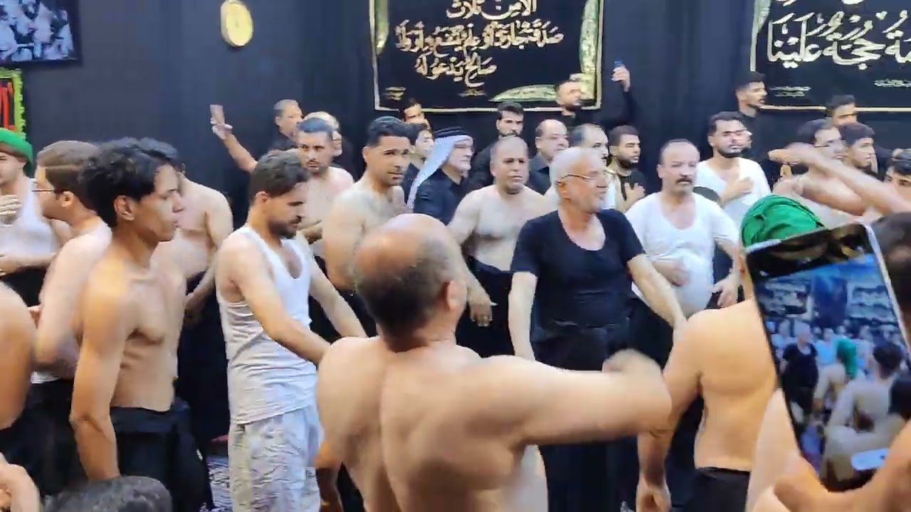 نزله للرادود أمير العارضي في موكب شباب علي بن الحسين ع الليله الثامنه ليلة القاسم بن الحسن ع 1446 ه‍