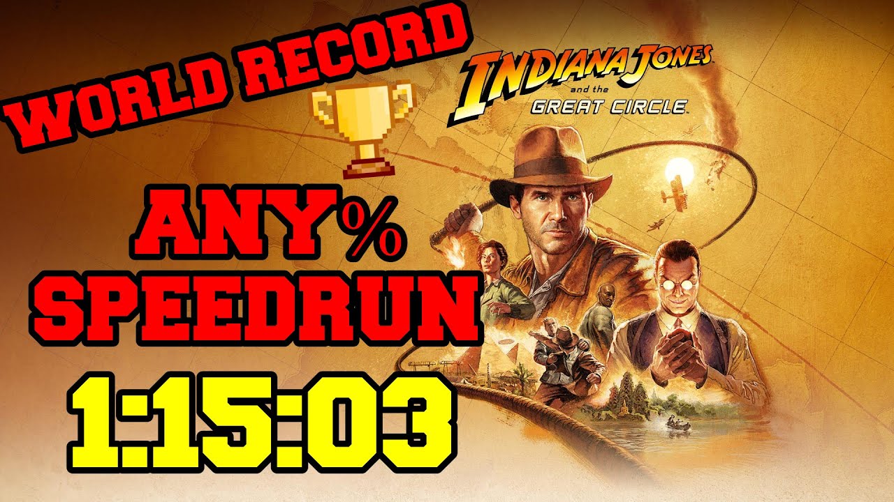 Indiana Jones and the Great Circle Speedrun 