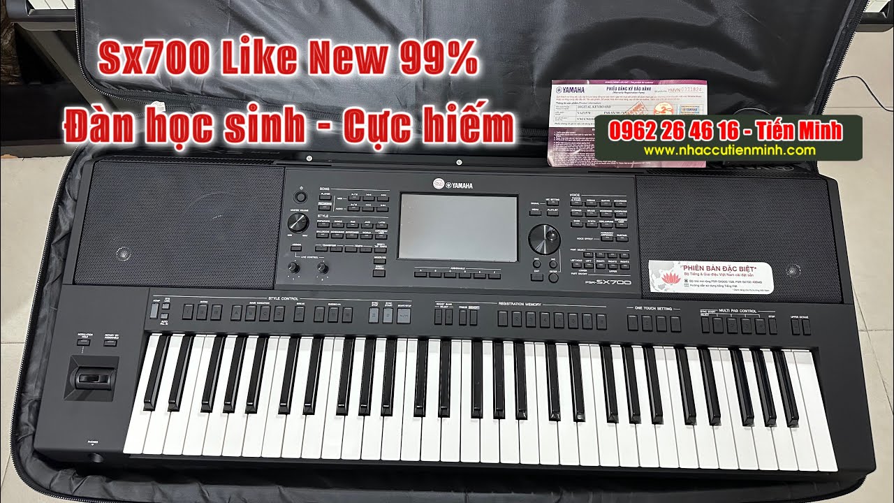 Bán đàn Organ Yamaha Psr Sx700 Like New 99% - Không khác gì mới khui hộp giá rẻ 0962264616