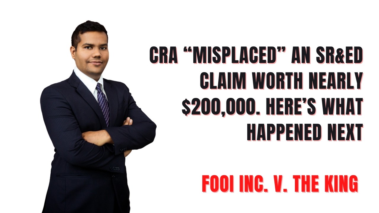 CRA &ldquo;Misplaced&rdquo; an SR&ED Claim Worth Nearly $200,000. Here&rsquo;s What Happened Next