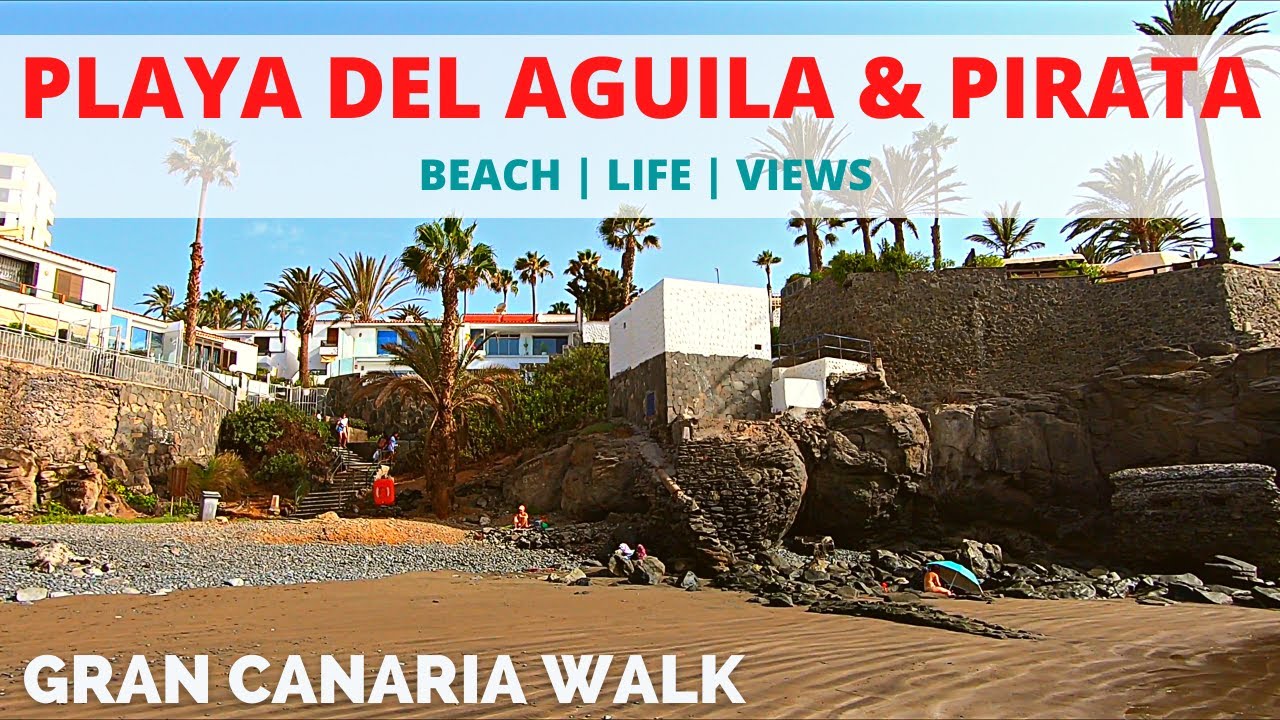 Gran Canaria Playa del Aguila & Playa del Pirata 🌞 September 2021 Maspalomas