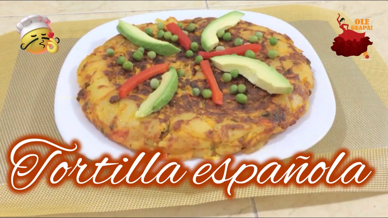 TORTILLA ESPAÑOLA  O TORTILLA DE PATATAS!!  💃🏻🥔🧅🥚💃🏻😋👩🏼‍🍳