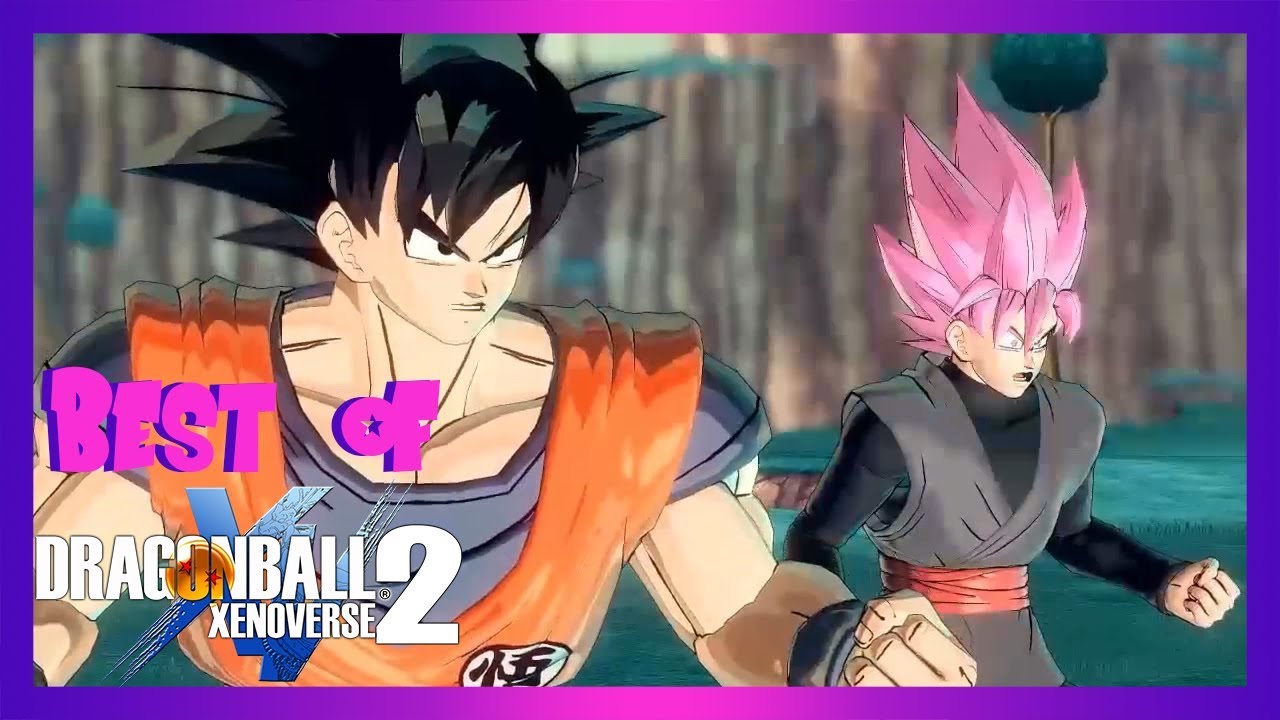 BEST OF ROSÉ GOKU BLACK PLAYS DRAGON BALL XENOVERSE 2!!!