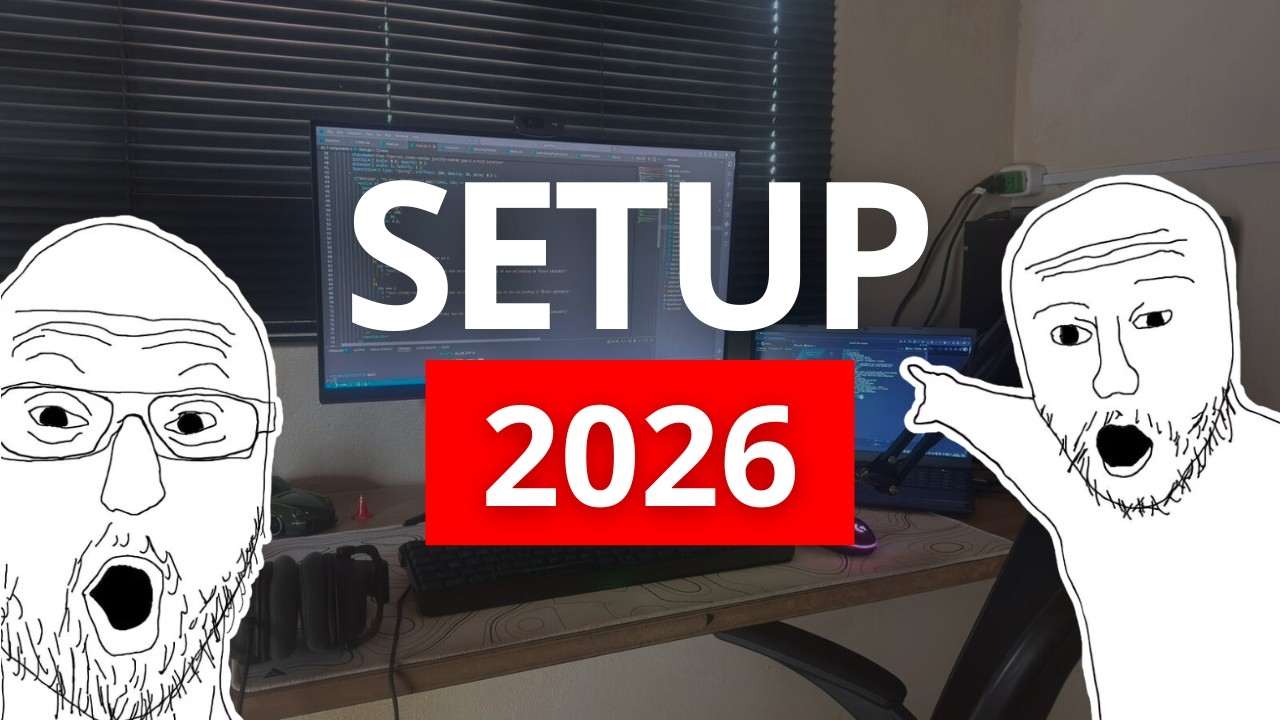 Meu setup de PROGRAMADOR JÚNIOR em 2026