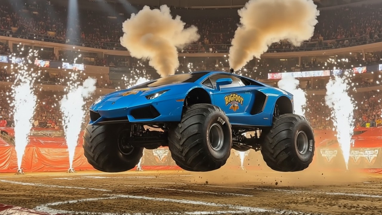 BIGFOOT Monster Truck From Abandone To New  | A massive modified Ford pickup After Restoration