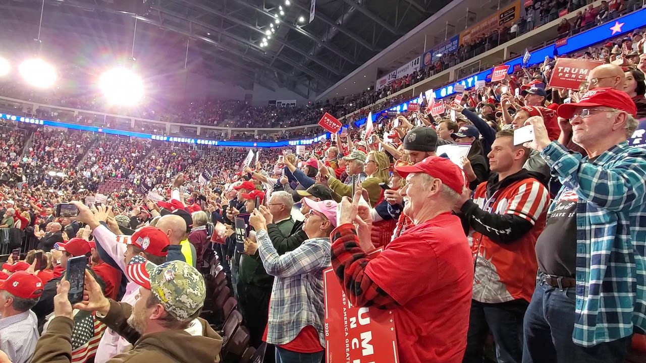 Trump Rally- Trump Entrance