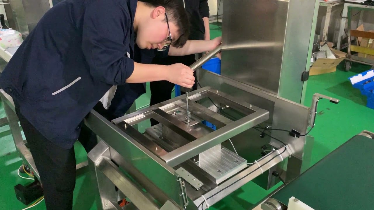 How to assemble a big checkweigher 1