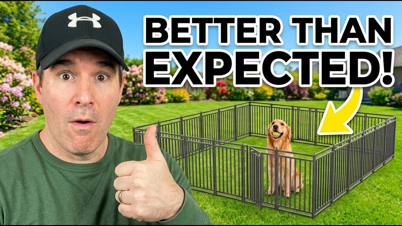 I Tried This &ldquo;Temporary&rdquo; Dog Fence&hellip; Didn&rsquo;t Expect This in 2026?!