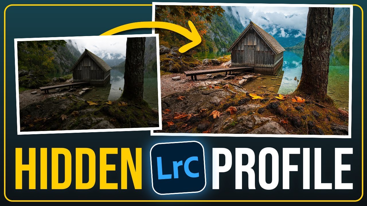 Make COLORS POP with This HIDDEN PROFILE in LIGHTROOM!