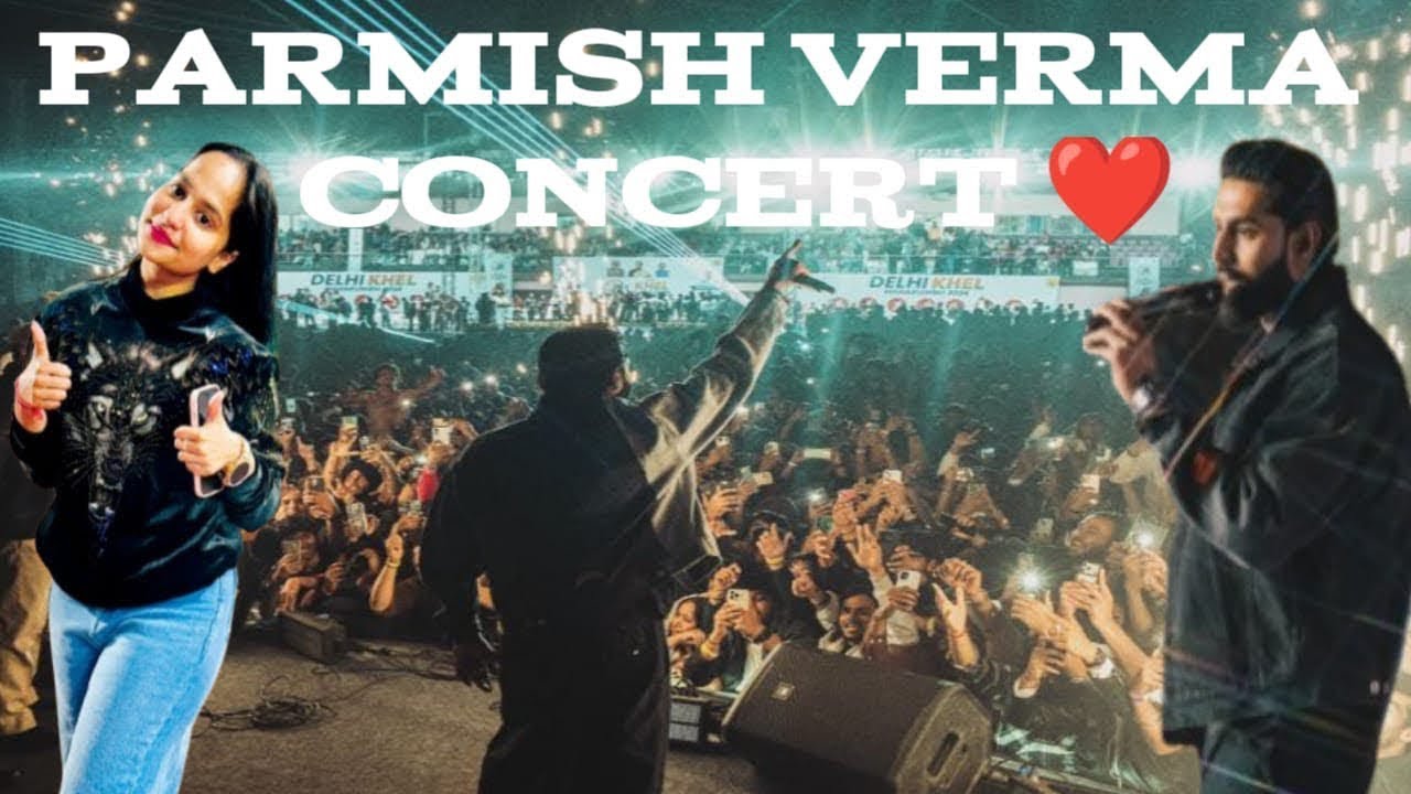 PARMISHVERMA CONCERT VLOG 4 |  LIVE CONCERT IN DELHI 2026 | @AYUSHISHANKH_29 