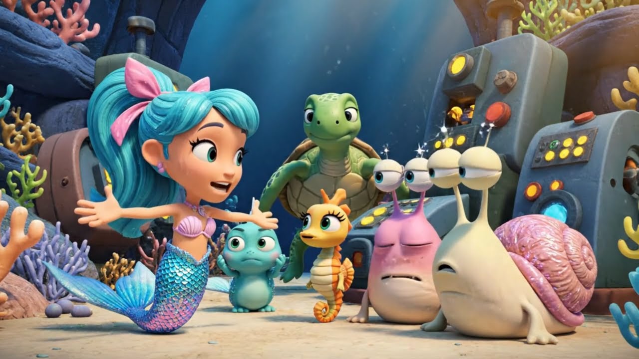 Shelly and the Vanishing Jellylights Magical Ocean Pollution Adventure for Kids  Learn Kindness Fun